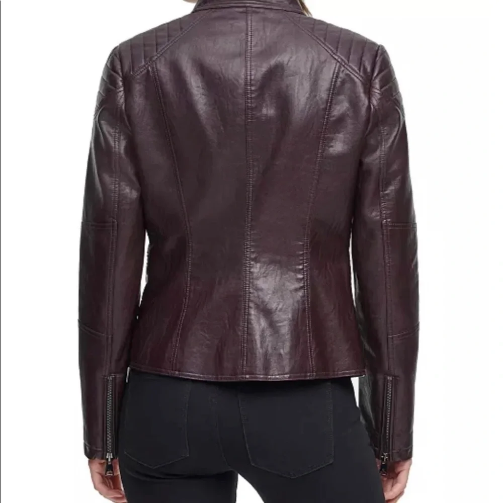 Faux leather jacket - Picture 2 of 3